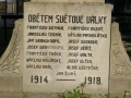 Pomník obětem 1. světové války v Klamoši