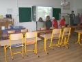 Prohlídka rekonstruované ZŠ v říjnu 2010