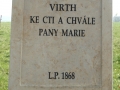 Boží muka na křižovatce u Vlčí Habřiny